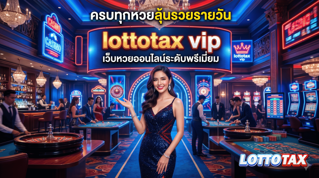 lottotax vip เว็บหวยออนไลน์ระดับพรีเมี่ยม ครบทุกหวยลุ้นรวยรายวัน