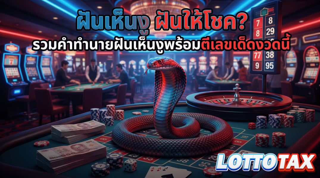 ฝันเห็นงู ฝันให้โชค? รวมคำทำนายฝันเห็นงูพร้อมตีเลขเด็ดงวดนี้