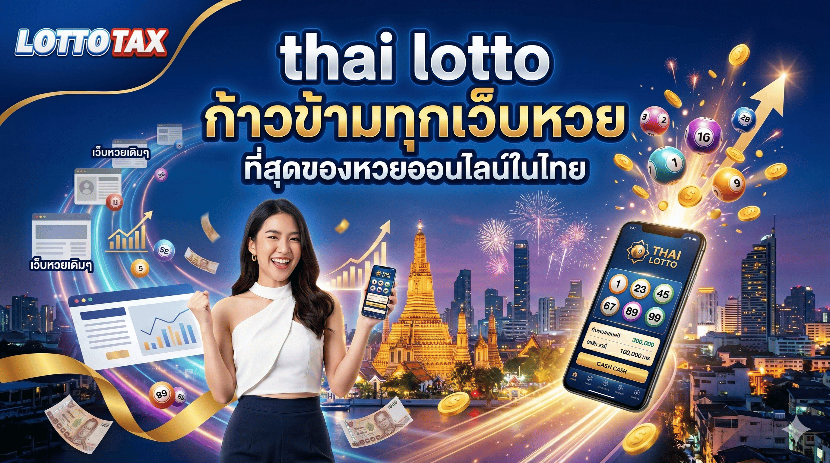 thai lotto ก้าวข้ามทุกเว็บหวย ที่สุดของหวยออนไลน์ในไทย