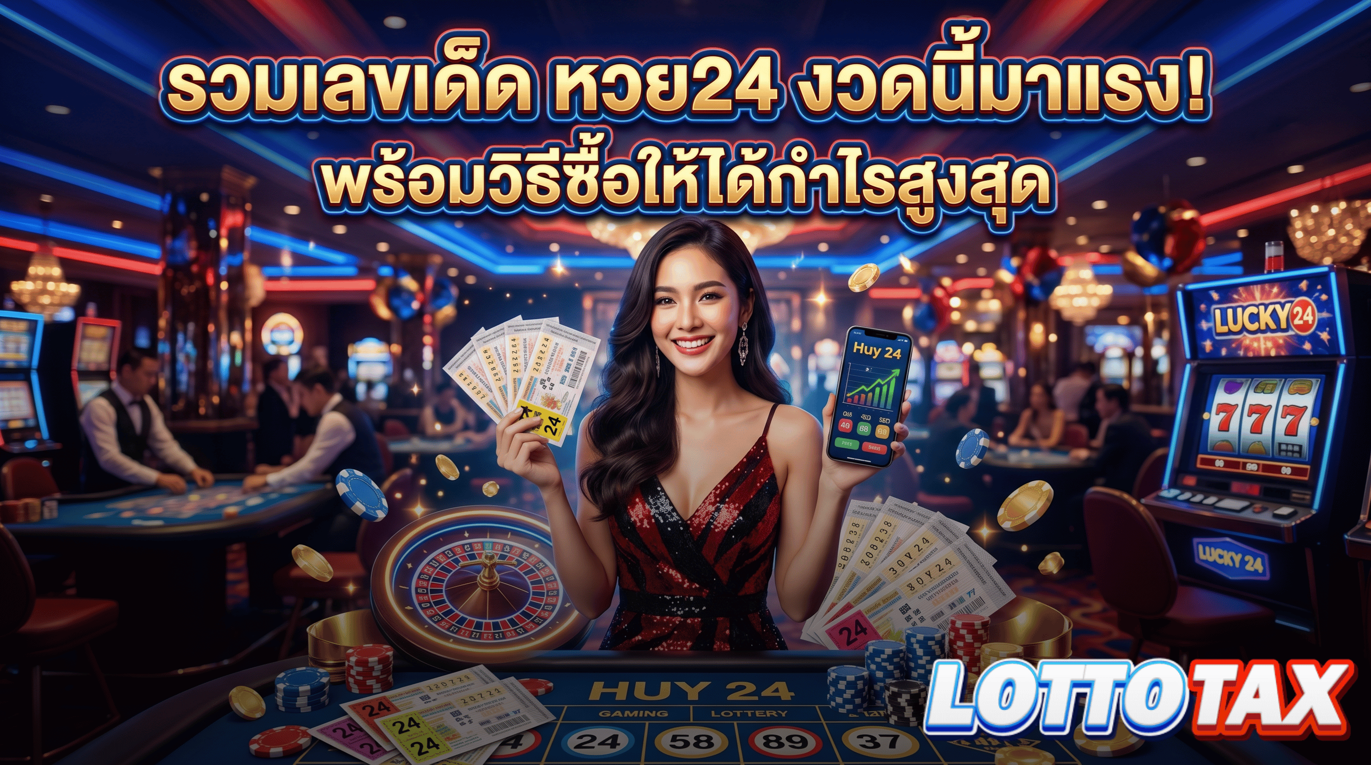 รวมเลขเด็ด หวย24 งวดนี้มาแรง! พร้อมวิธีซื้อให้ได้กำไรสูงสุด