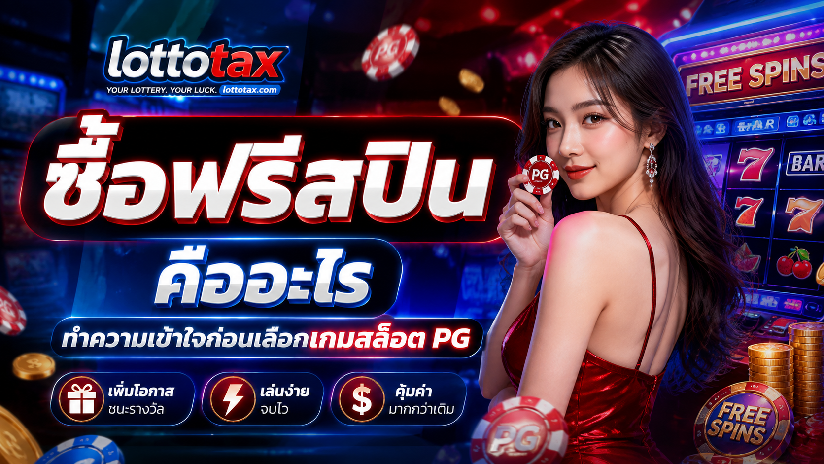 ซื้อฟรีสปินคืออะไร ทำความเข้าใจก่อนเลือกเกมสล็อต PG