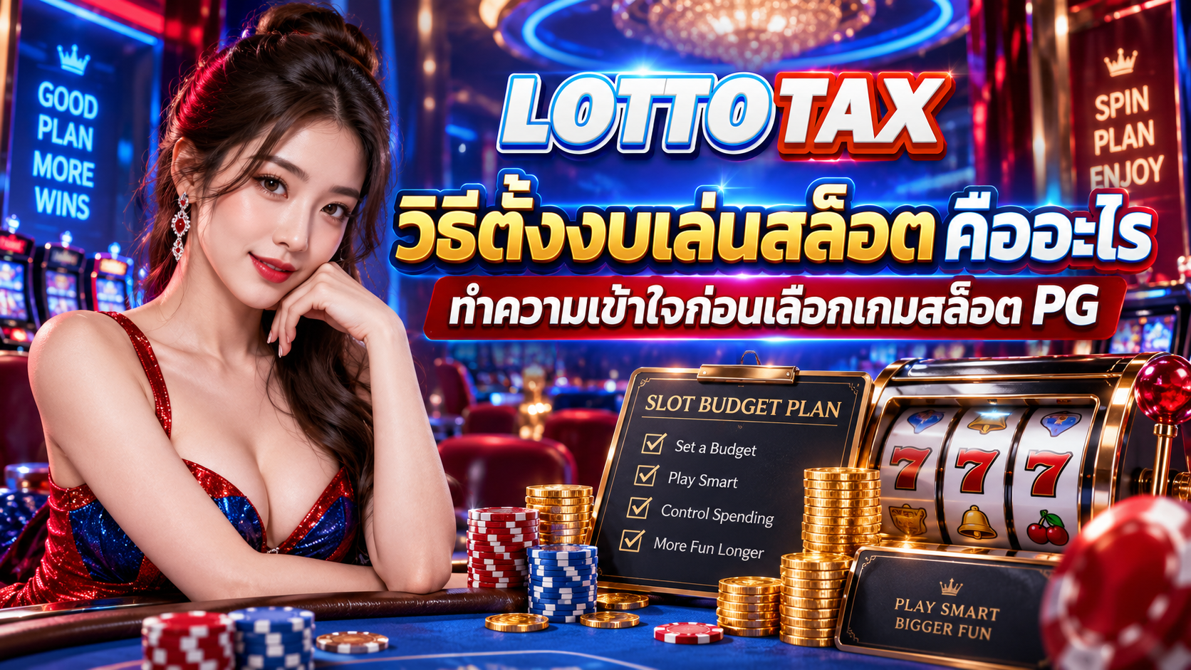 วิธีตั้งงบเล่นสล็อต คืออะไร ทำความเข้าใจก่อนเลือกเกมสล็อต PG