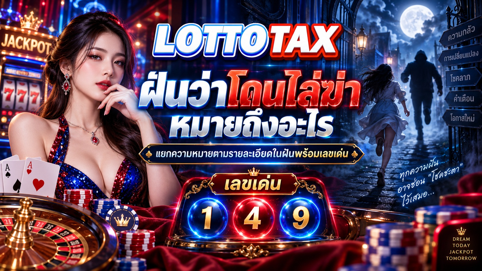 ฝันว่าโดนไล่ฆ่า หมายถึงอะไร แยกความหมายตามรายละเอียดในฝันพร้อมเลขเด่น